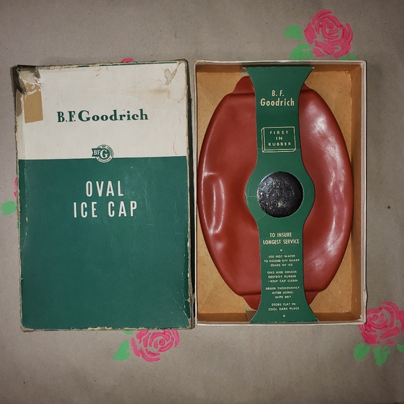 NEW IN BOX VINTAGE BF GOODRICH OVAL ICE (Bag) CAP #29 in the ORIGINAL BOX - Picture 2 of 10